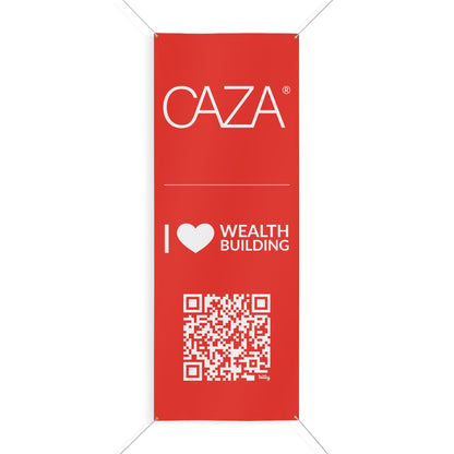 Join CAZA® | Matte Banner (Red)