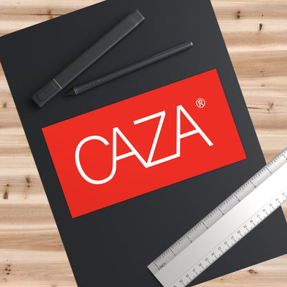 CAZA® Bumper Stickers (Red)