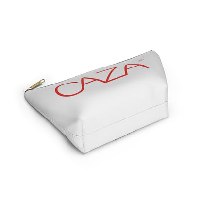 Accessory Pouch w T-bottom (White)