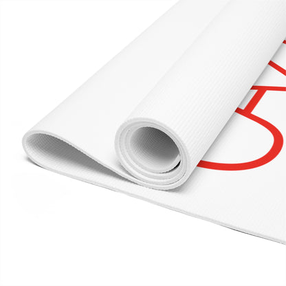 Foam Yoga Mat (White)