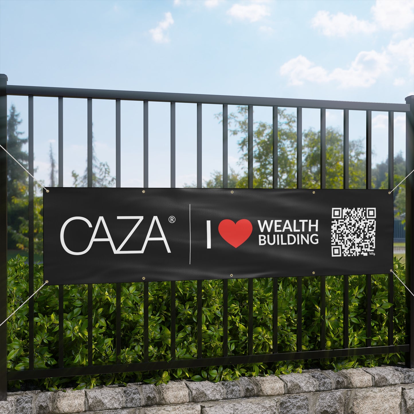 Join CAZA® | Matte Banner (Black)