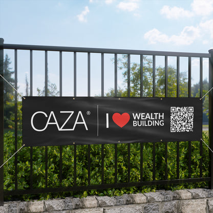Join CAZA® | Matte Banner (Black)