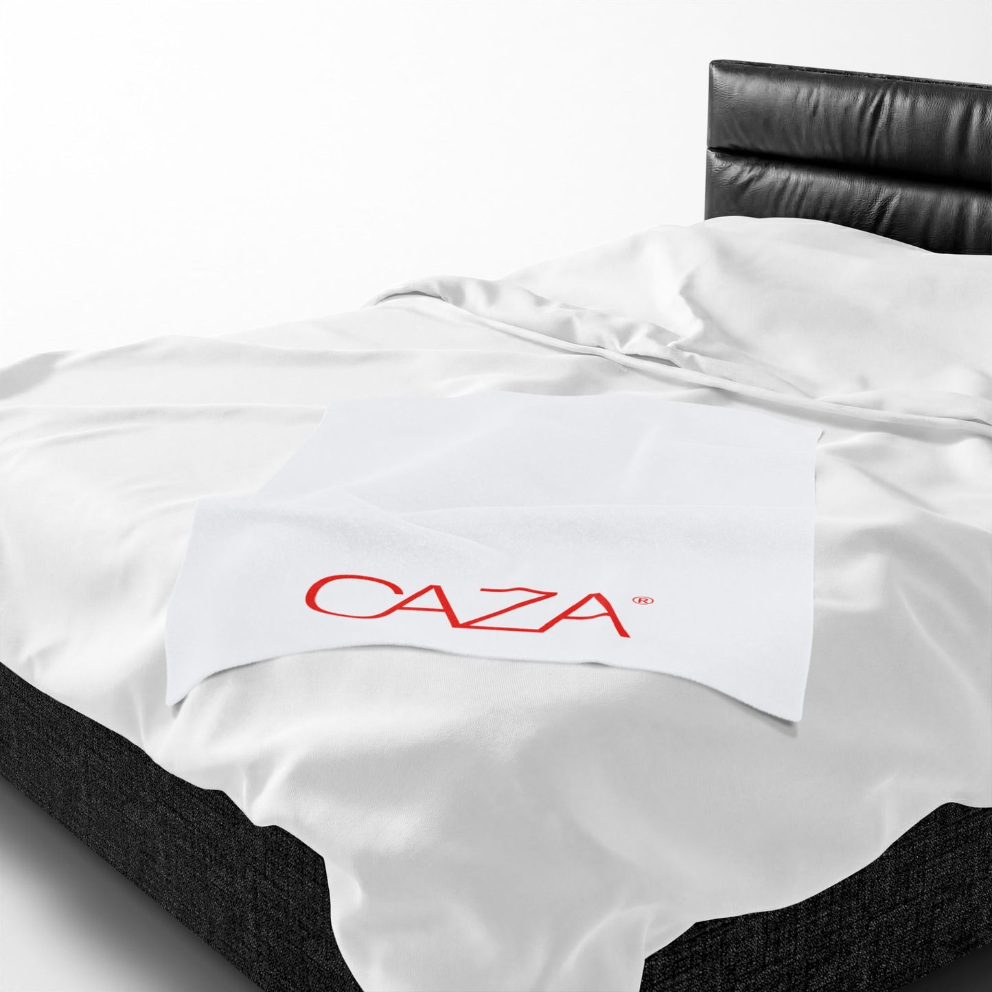 Velveteen Plush Blanket (White)