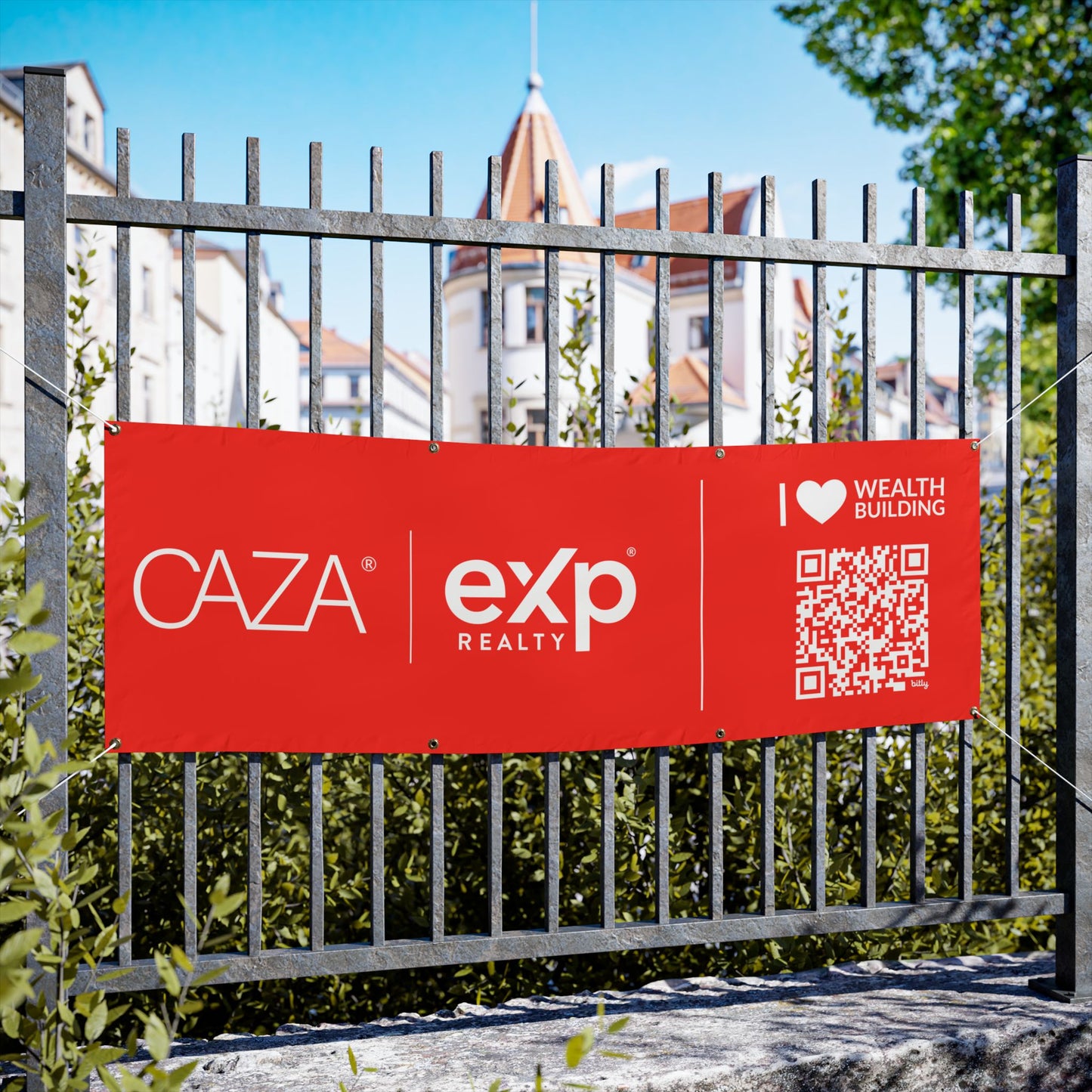 Join CAZA® | Vinyl Banners (Red)