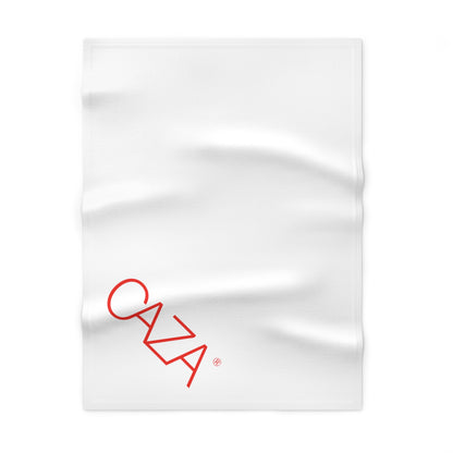 Soft Fleece Baby Blanket (White)