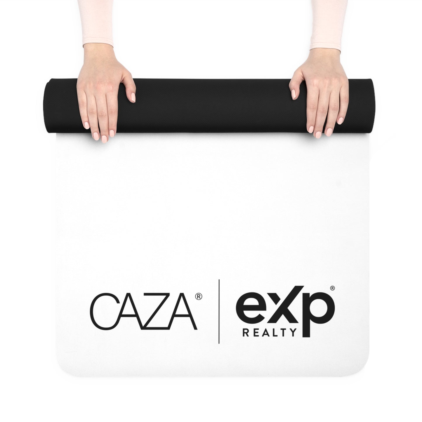 Rubber Yoga Mat (White)