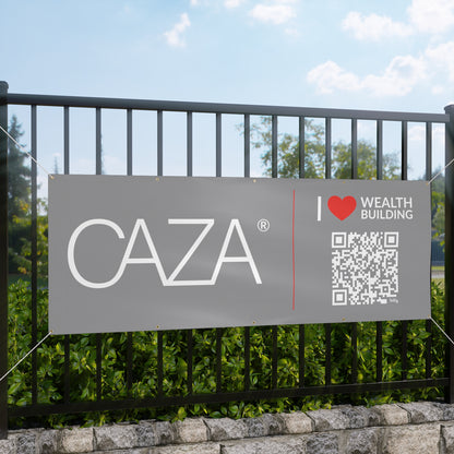 Join CAZA® | Matte Banner (Grey)