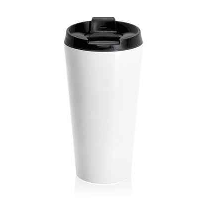 Stainless Steel Travel Mug (White)