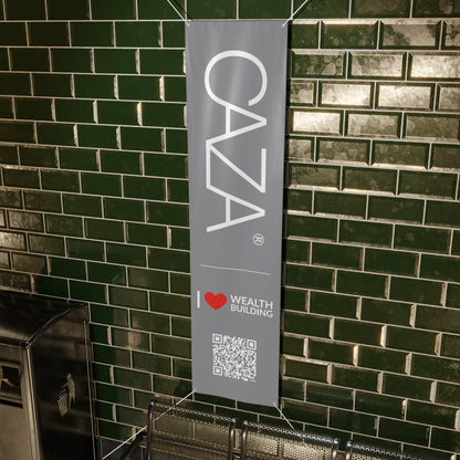 Join CAZA® | Matte Banner (Grey)