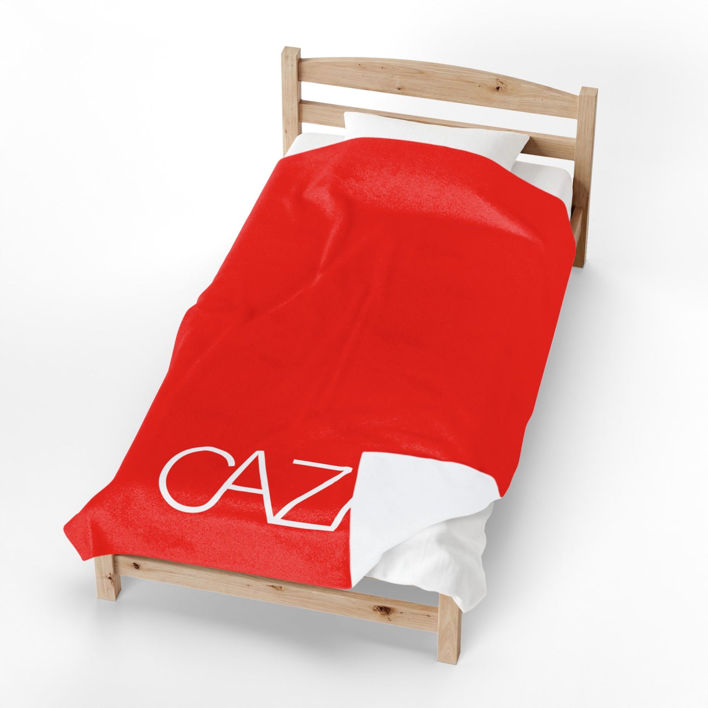 Velveteen Plush Blanket (Red)