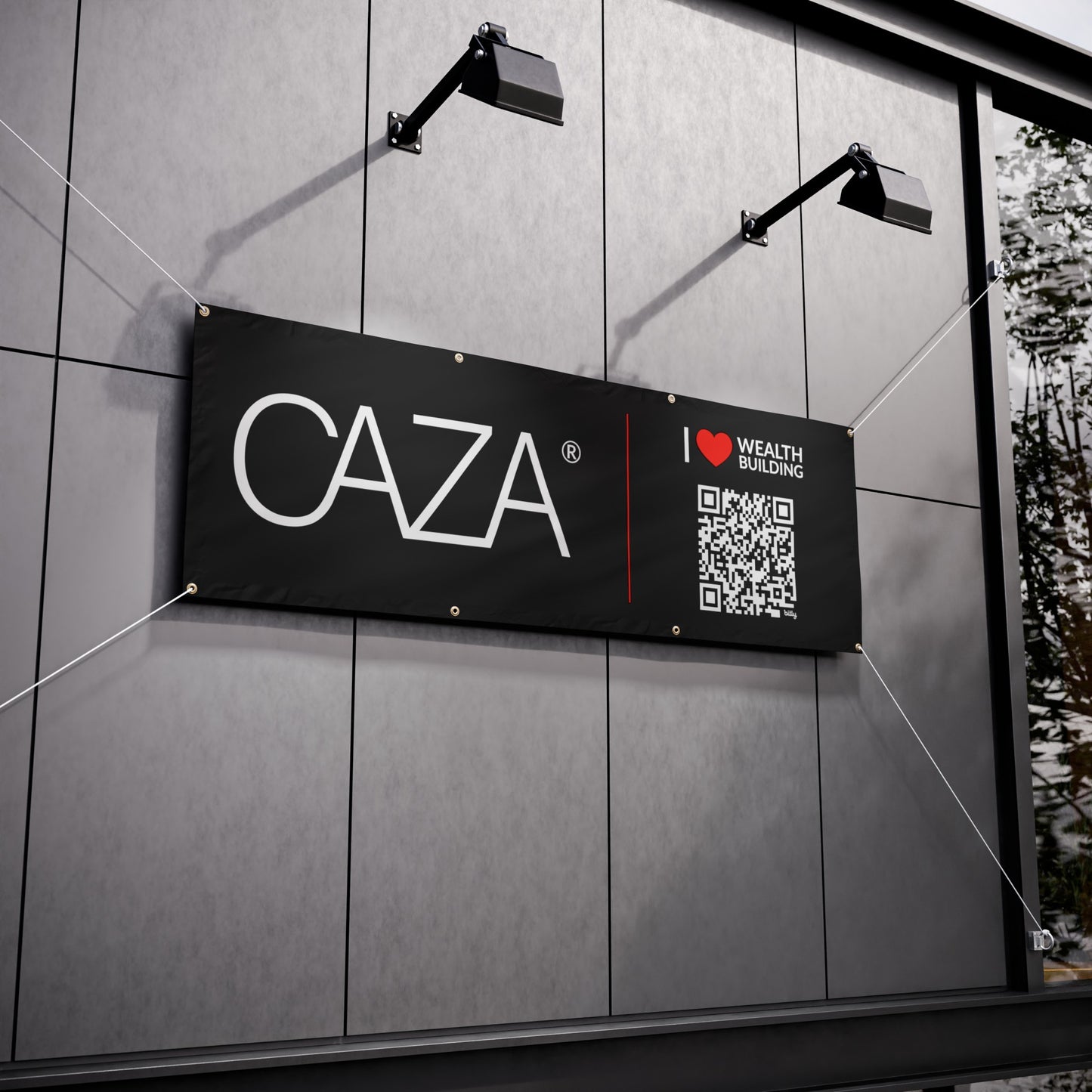 Join CAZA® | Vinyl Banners (Black)
