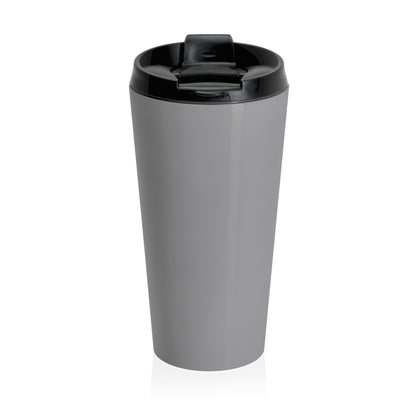Stainless Steel Travel Mug (Grey)