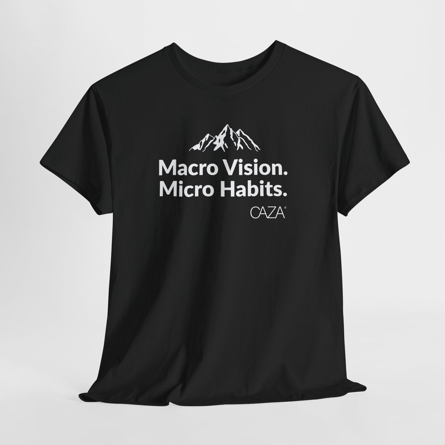Macro Vision. Micro Habits. Tee