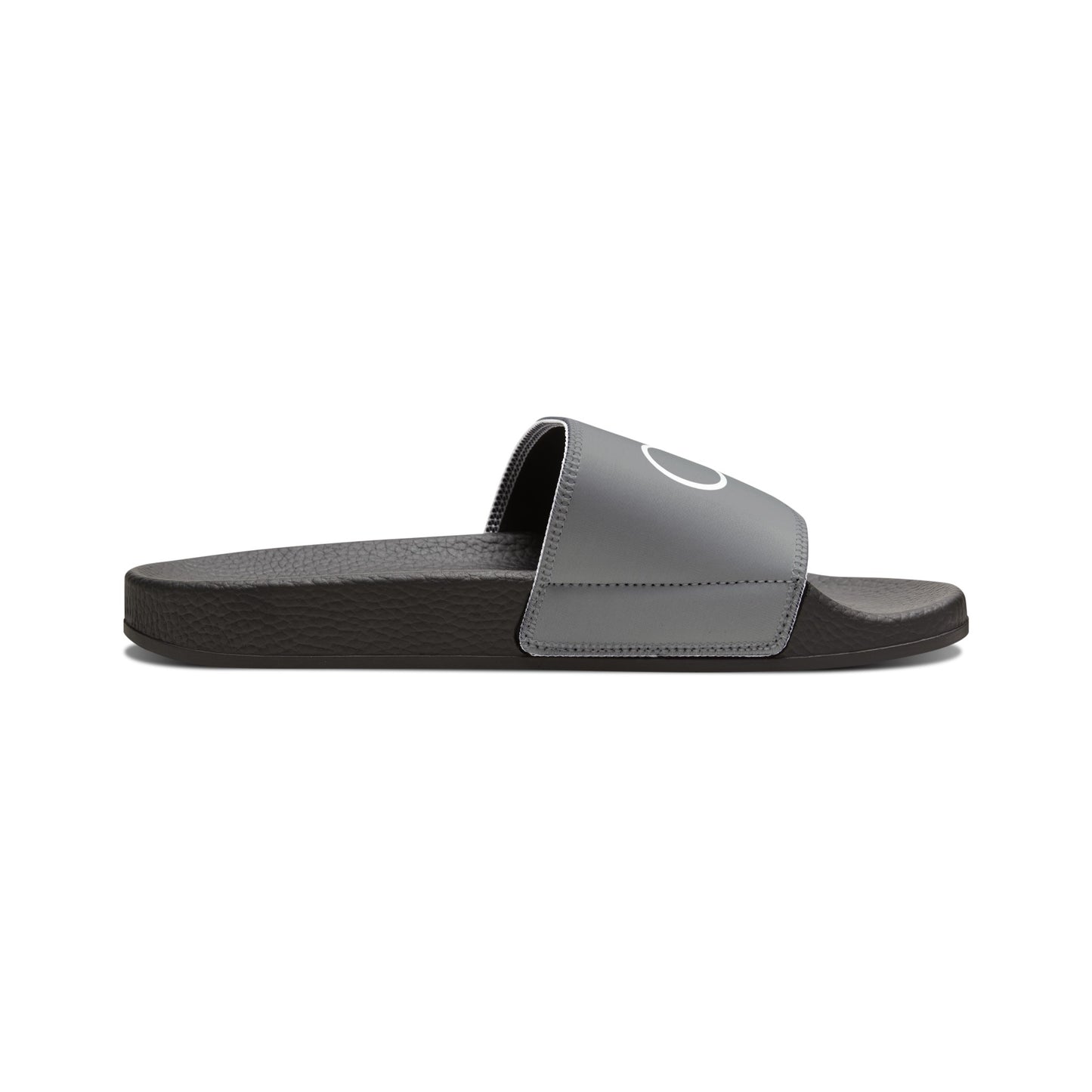 Women's PU Slide Sandals (Grey)