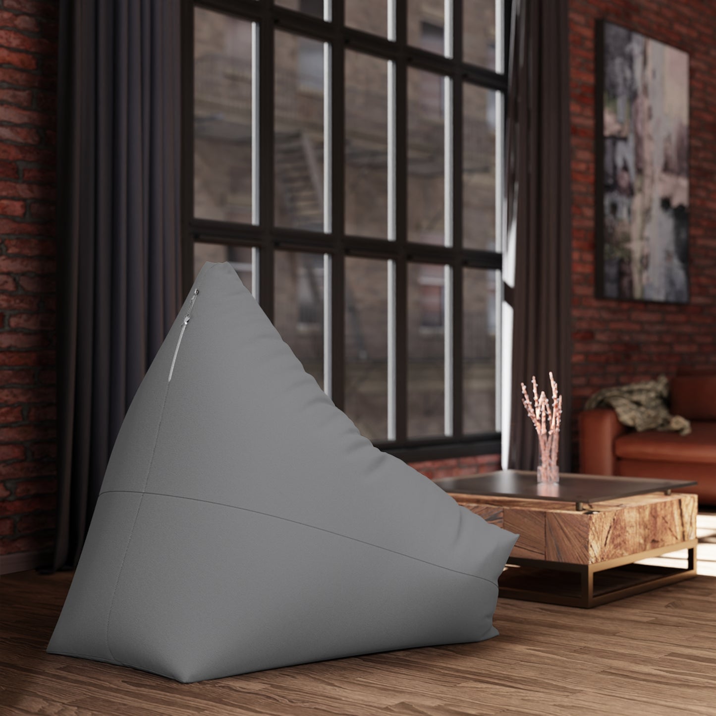 Bean Bag Chair Cover (Grey)