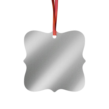 1st Christmas Aluminum Ornaments (White)