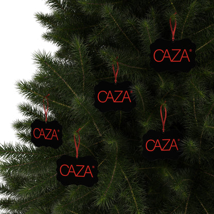 CAZA® Aluminum Ornaments (Black)