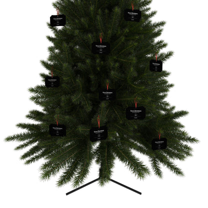 1st Christmas Aluminum Ornaments (Black)
