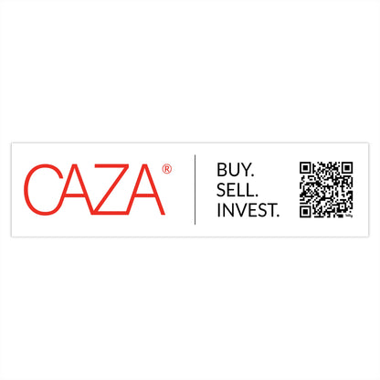 Buy. Sell. Invest. Bumper Stickers (White)