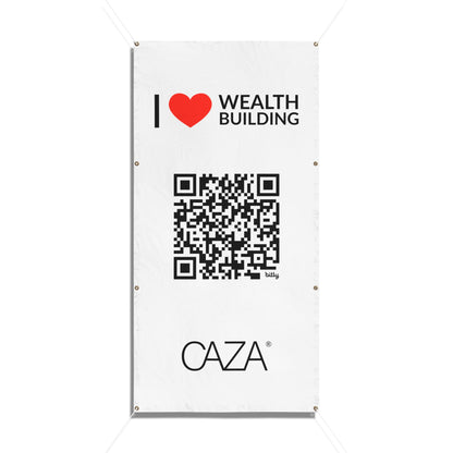 Join CAZA® | Vinyl Banners (White)