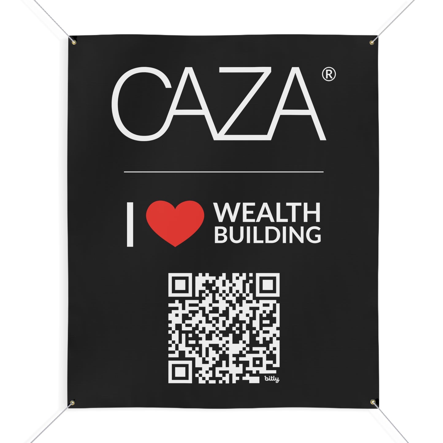 Join CAZA® | Matte Banner (Black)