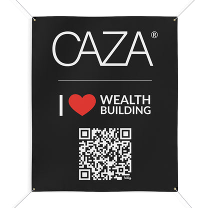 Join CAZA® | Matte Banner (Black)