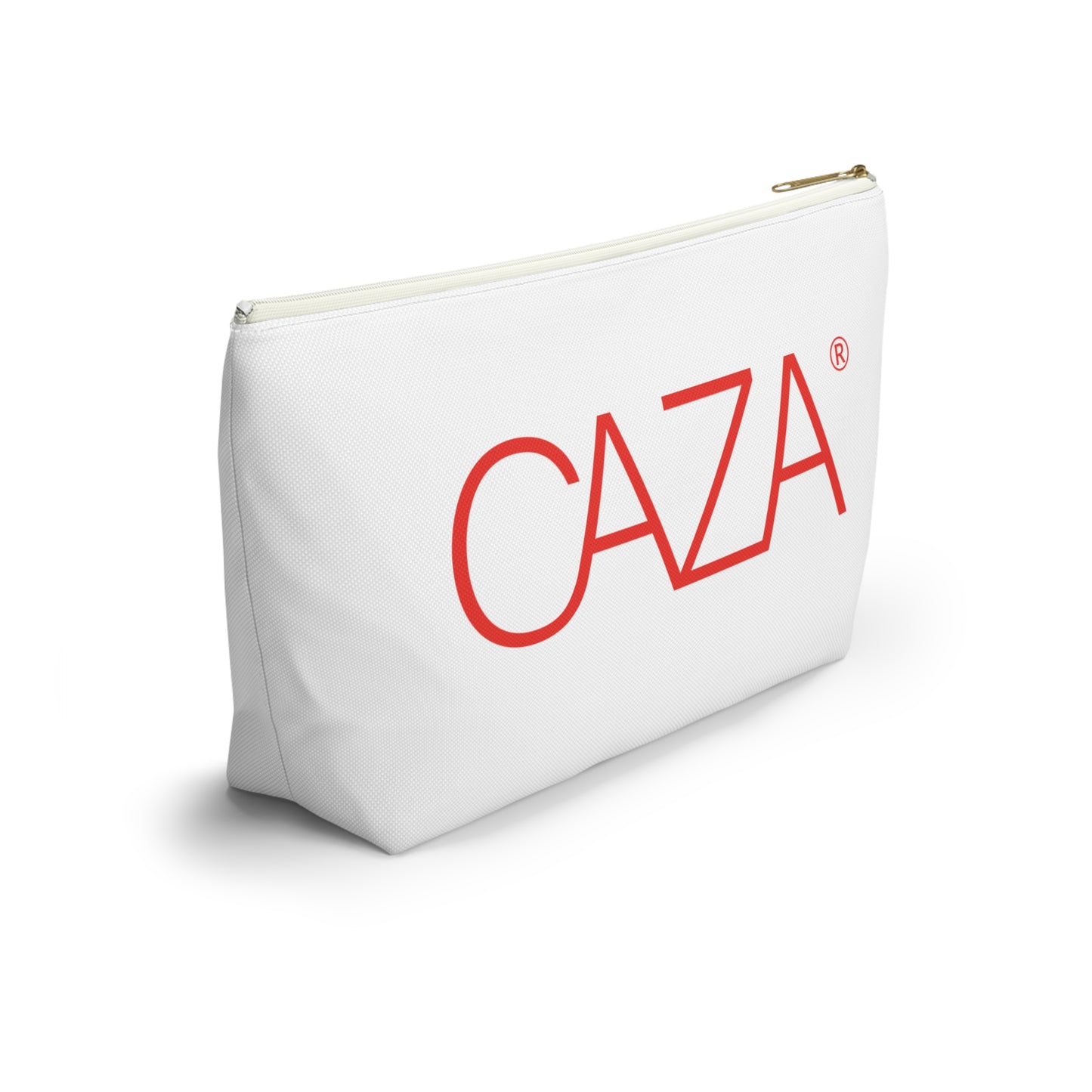 Accessory Pouch w T-bottom (White)