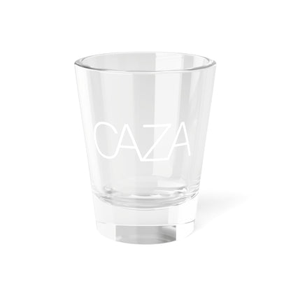 Shot Glass | White CAZA® Logo