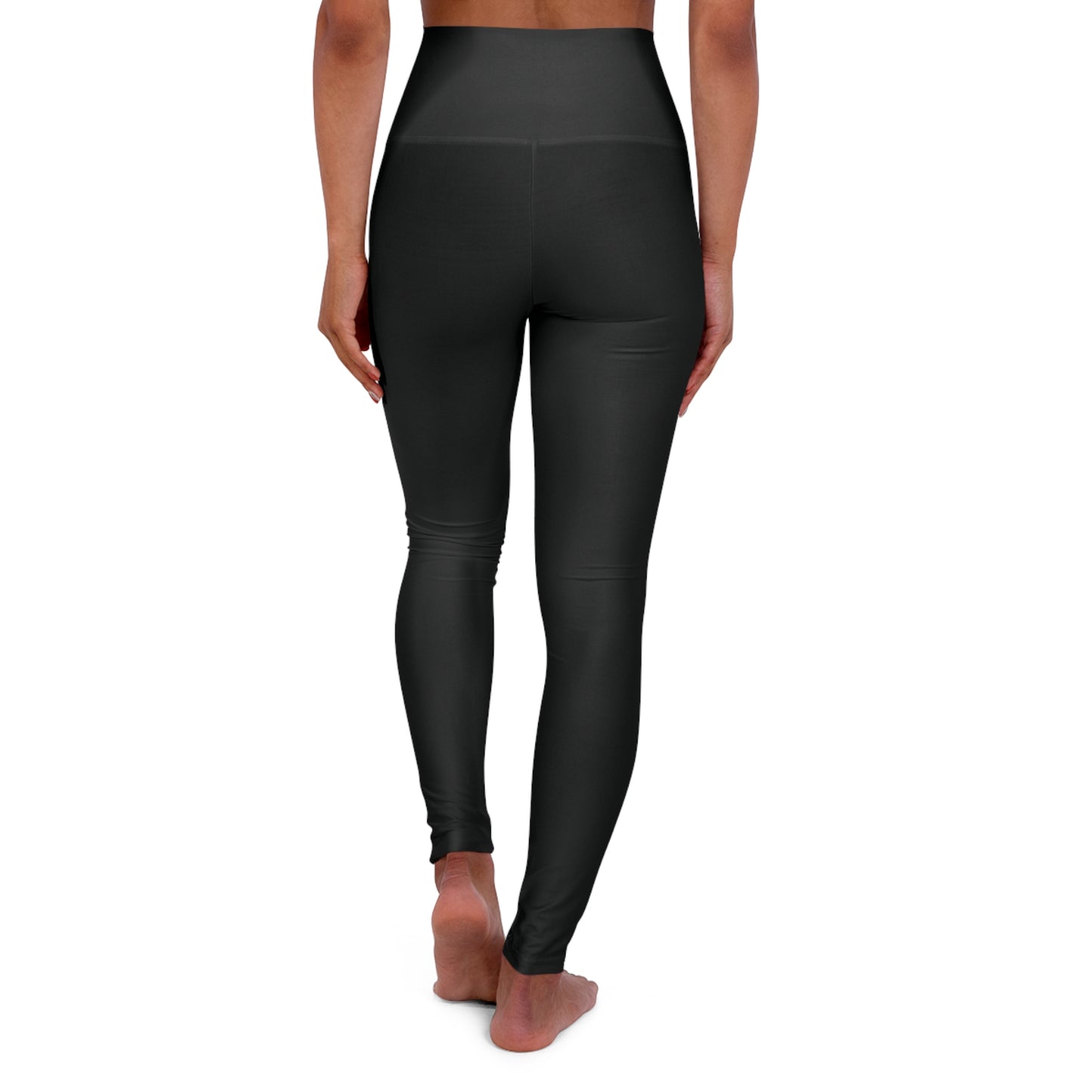 High Waisted Yoga Leggings (Option 1 - Black)