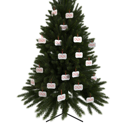 CAZA® Aluminum Ornaments (White)