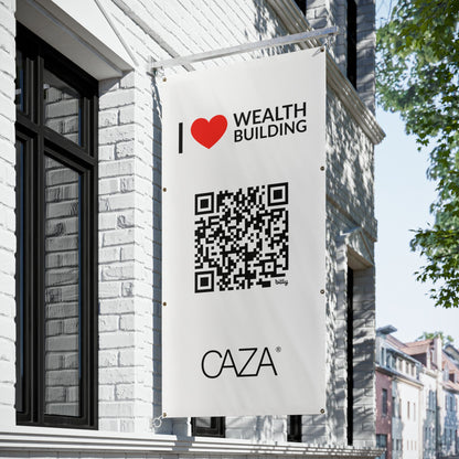 Join CAZA® | Vinyl Banners (White)