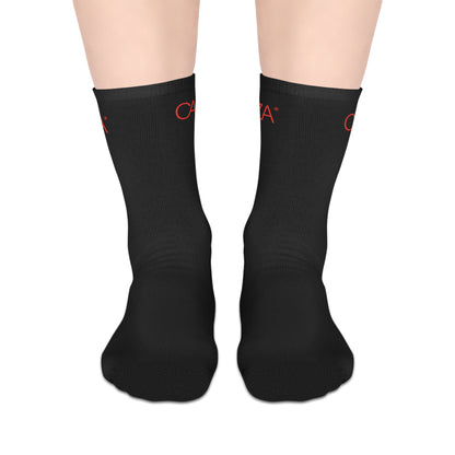 Mid-length Socks (Black)