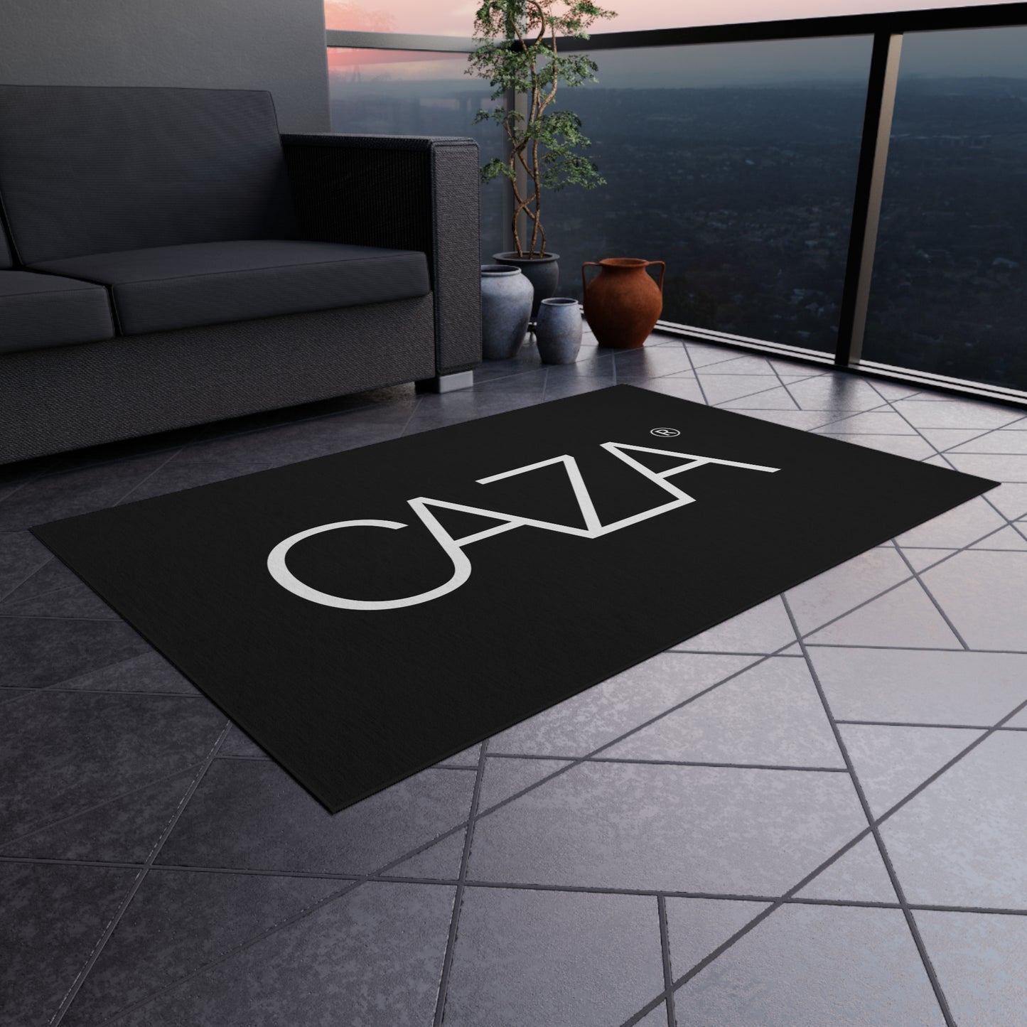 Outdoor Rug (Black)