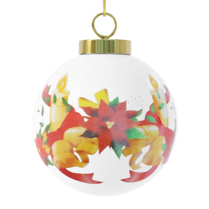 Christmas Ball Ornament (Red)