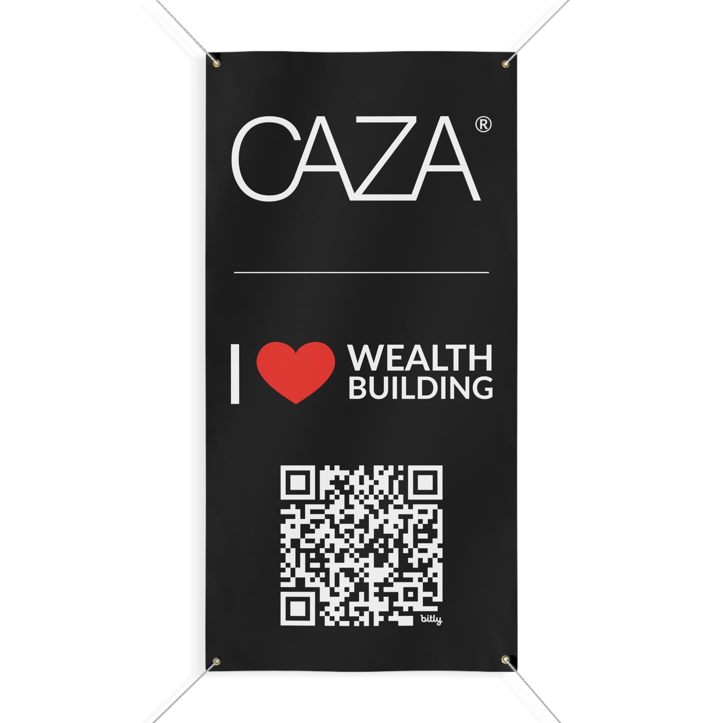 Join CAZA® | Matte Banner (Black)