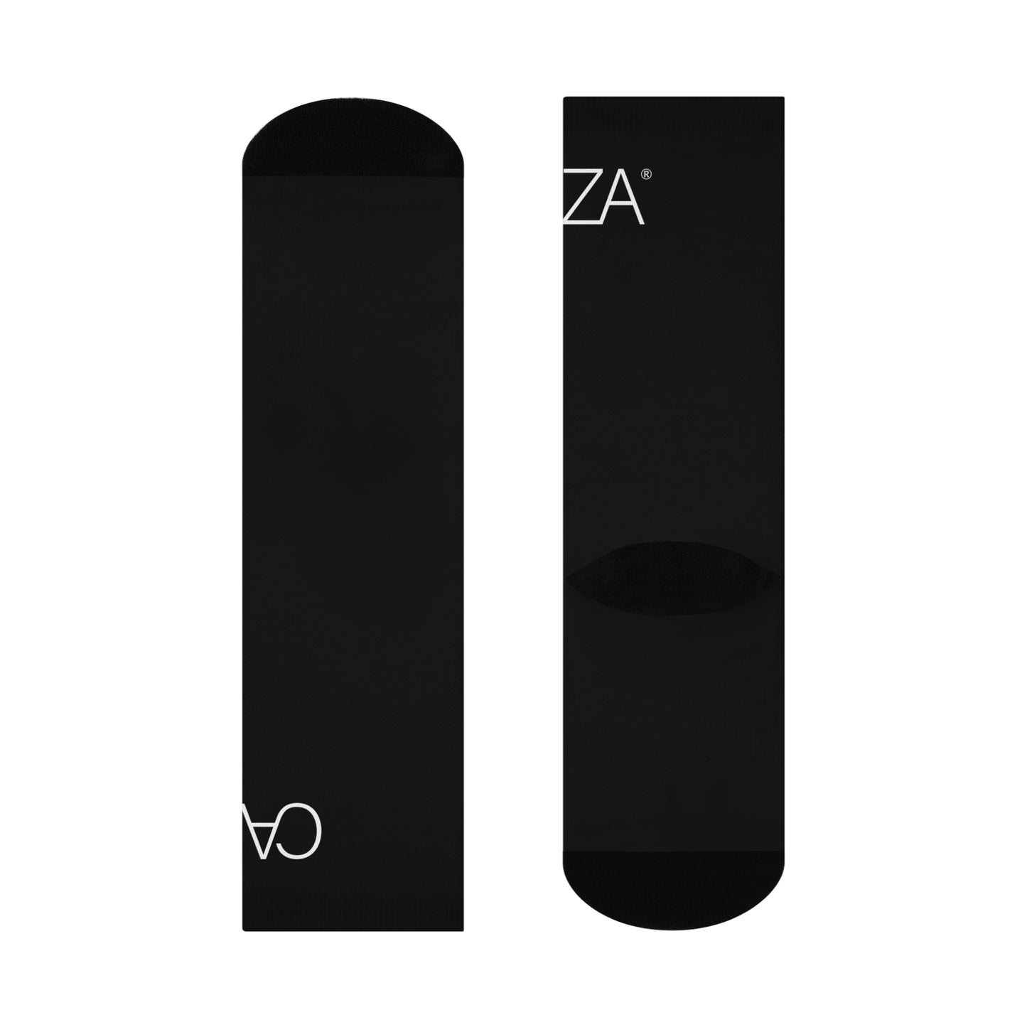 Cushioned Crew Socks (Black)