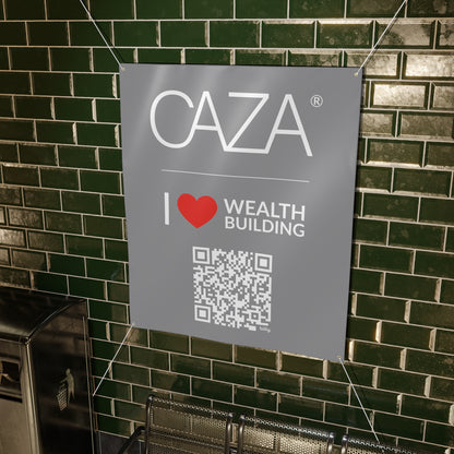 Join CAZA® | Matte Banner (Grey)