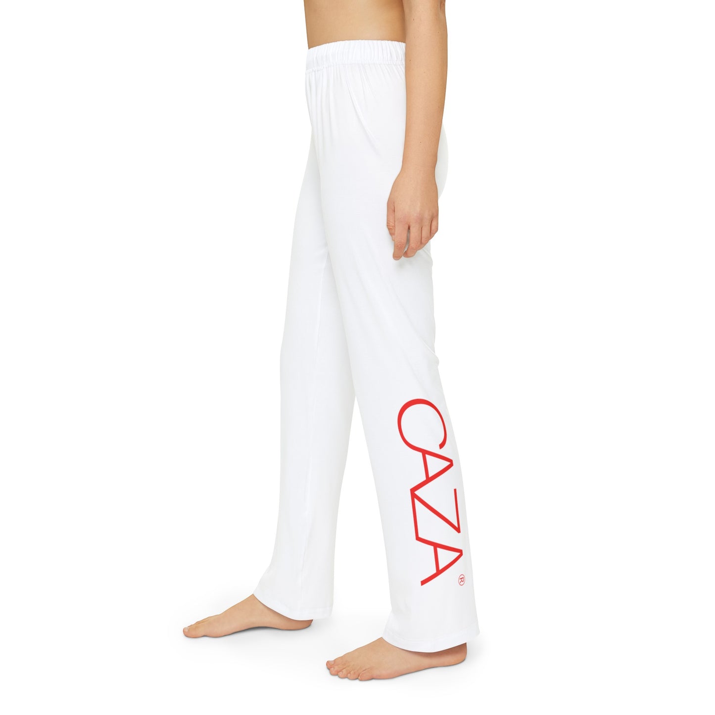 Kids Pajama Pants (White)