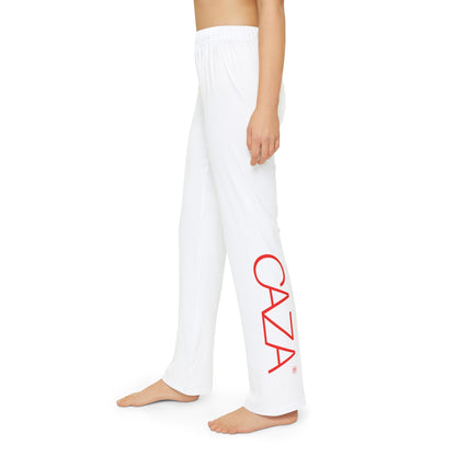 Kids Pajama Pants (White)