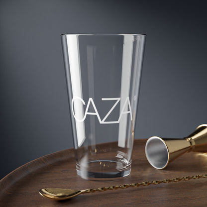 Mixing Glass | White Logo