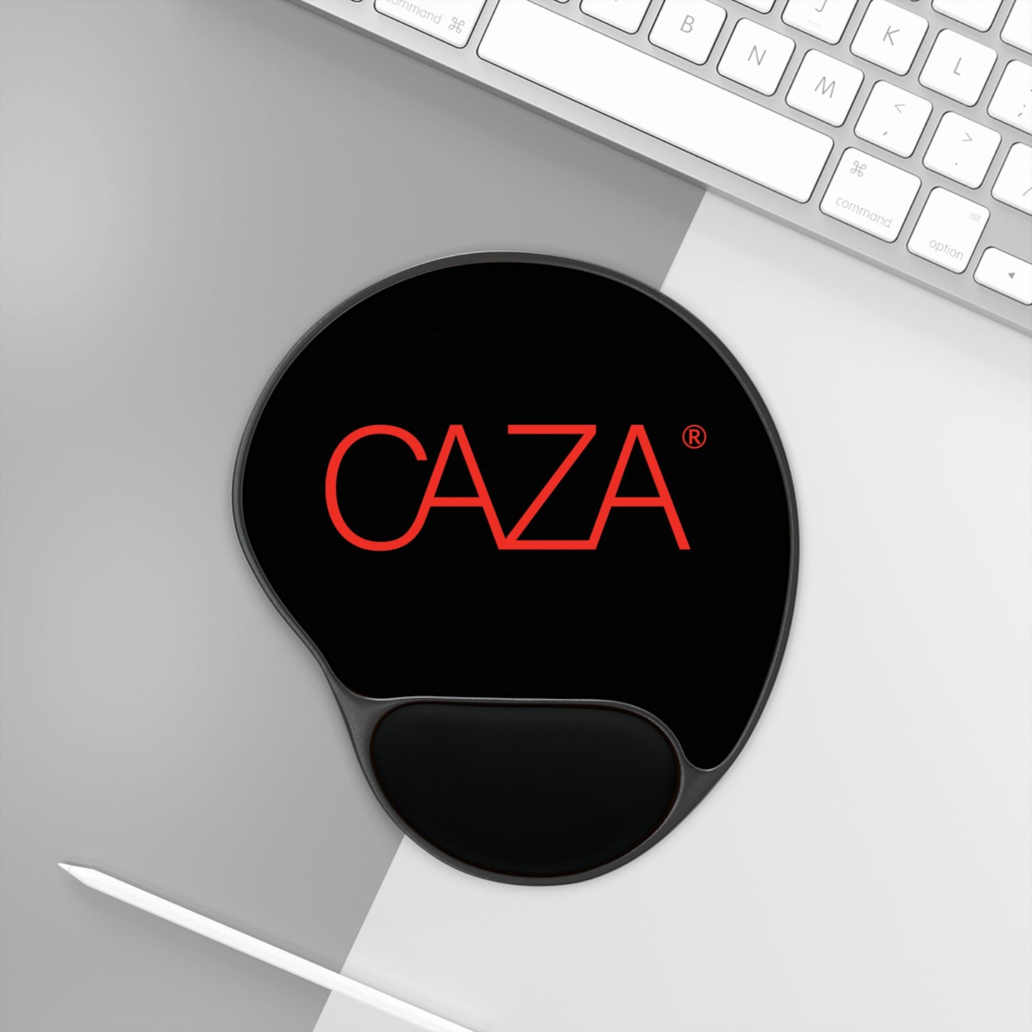 Mouse Pad With Wrist Rest (Black)