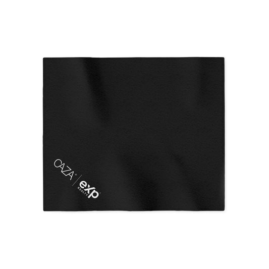 Sweatshirt Blanket (Black with White Logo)