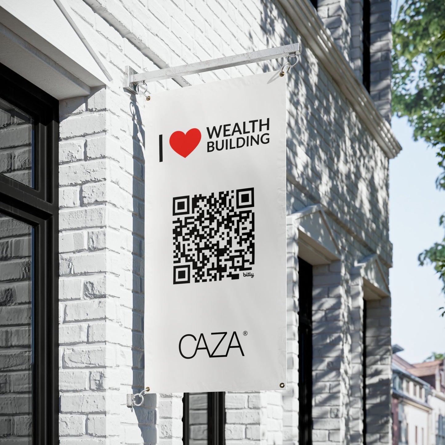 Join CAZA® | Vinyl Banners (White)