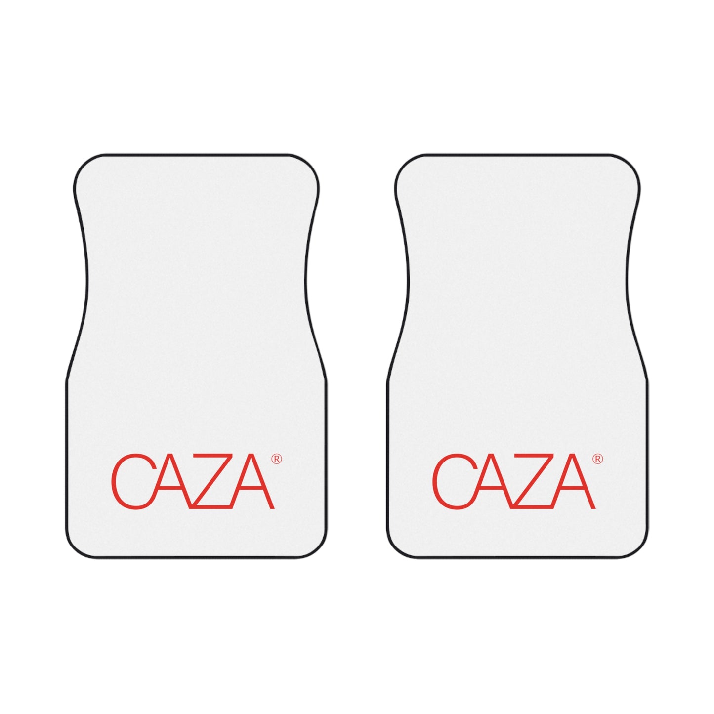 Front Car Mats x2 (White)