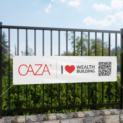 Join CAZA® | Matte Banner (White)