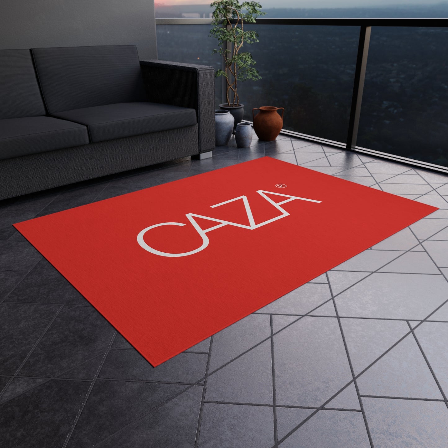 Outdoor Rug (Red)