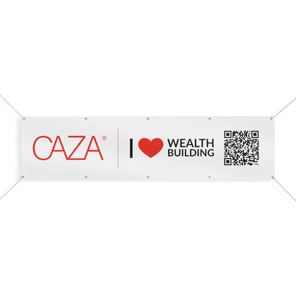 Join CAZA® | Matte Banner (White)