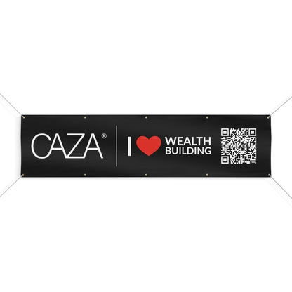 Join CAZA® | Matte Banner (Black)