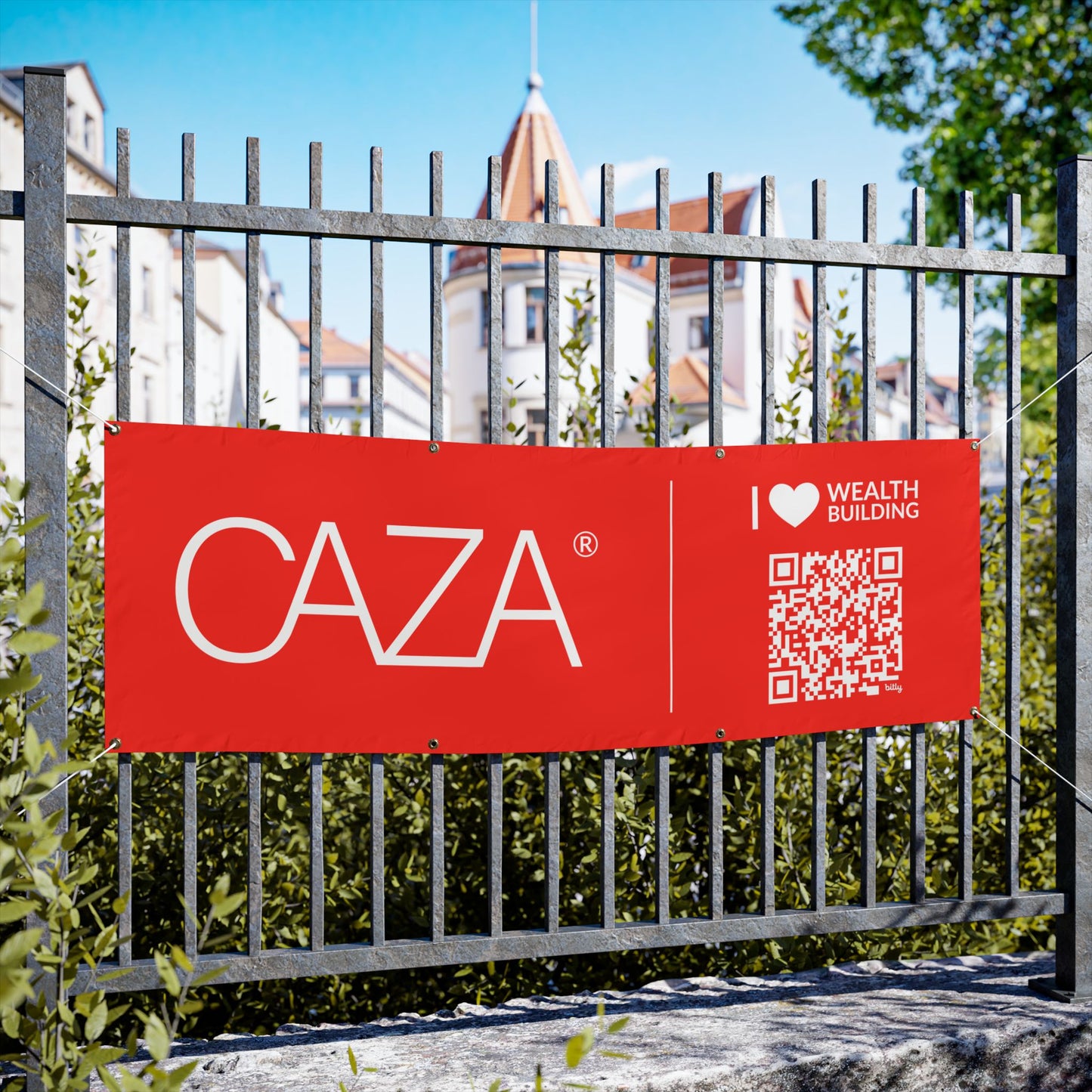 Join CAZA® | Vinyl Banners (Red)