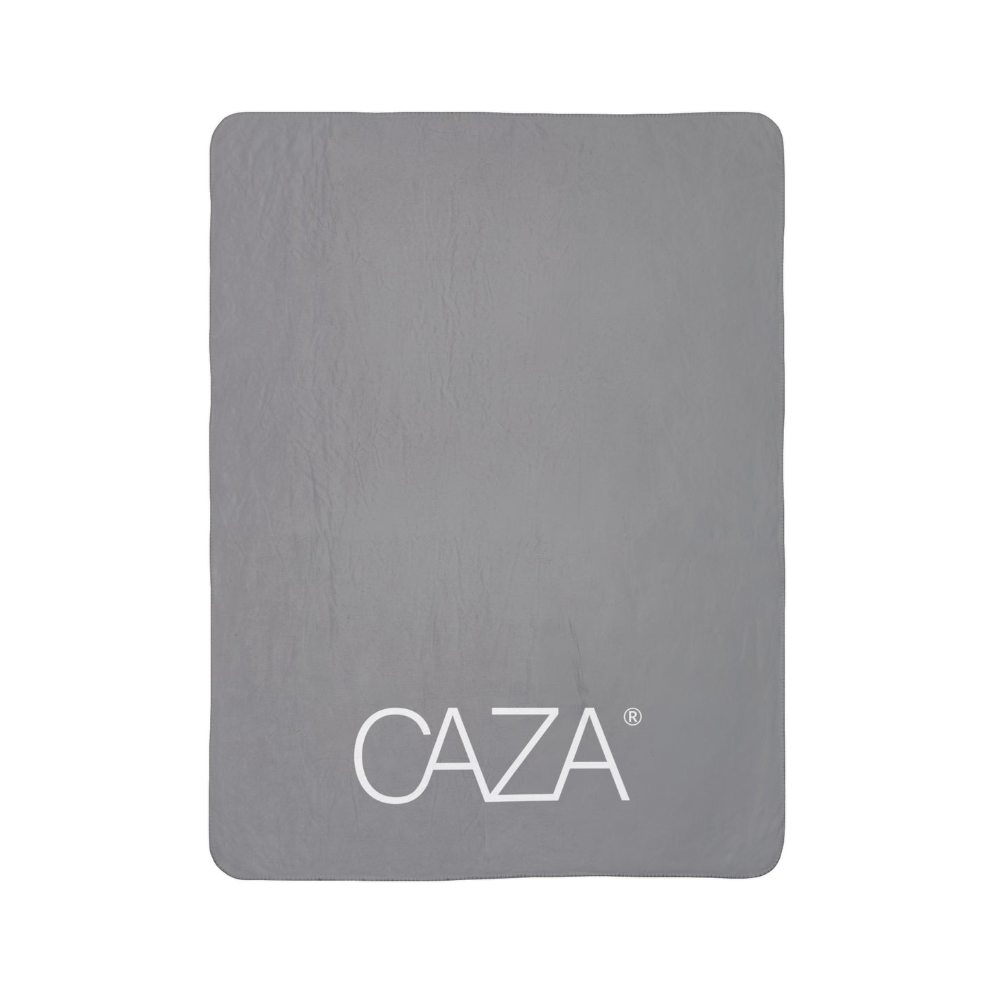 Fleece Sherpa Blanket (Grey)